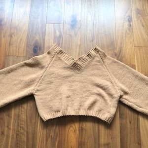 Off shoulder sweater